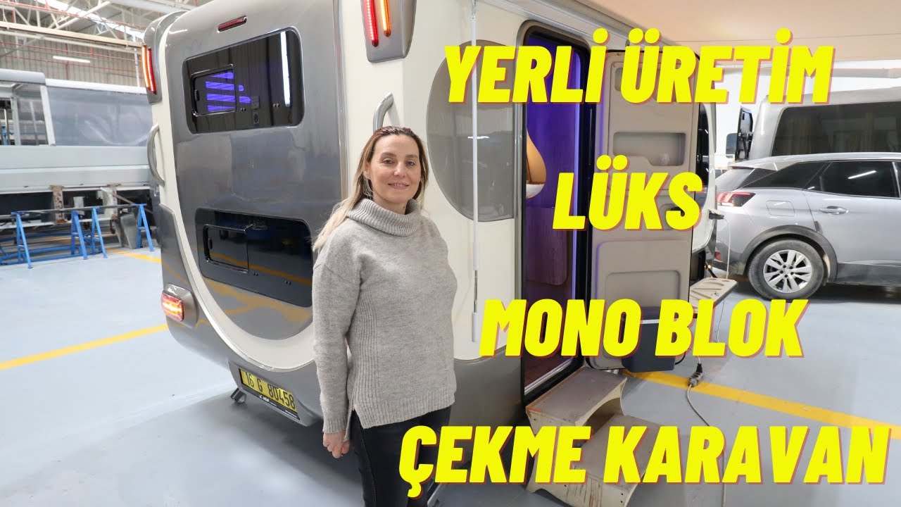 AVRUPA STANDARTLARINDA YERLİ ÜRETİM MONOBLOK ÇEKME KARAVAN UĞUR KARAVAN