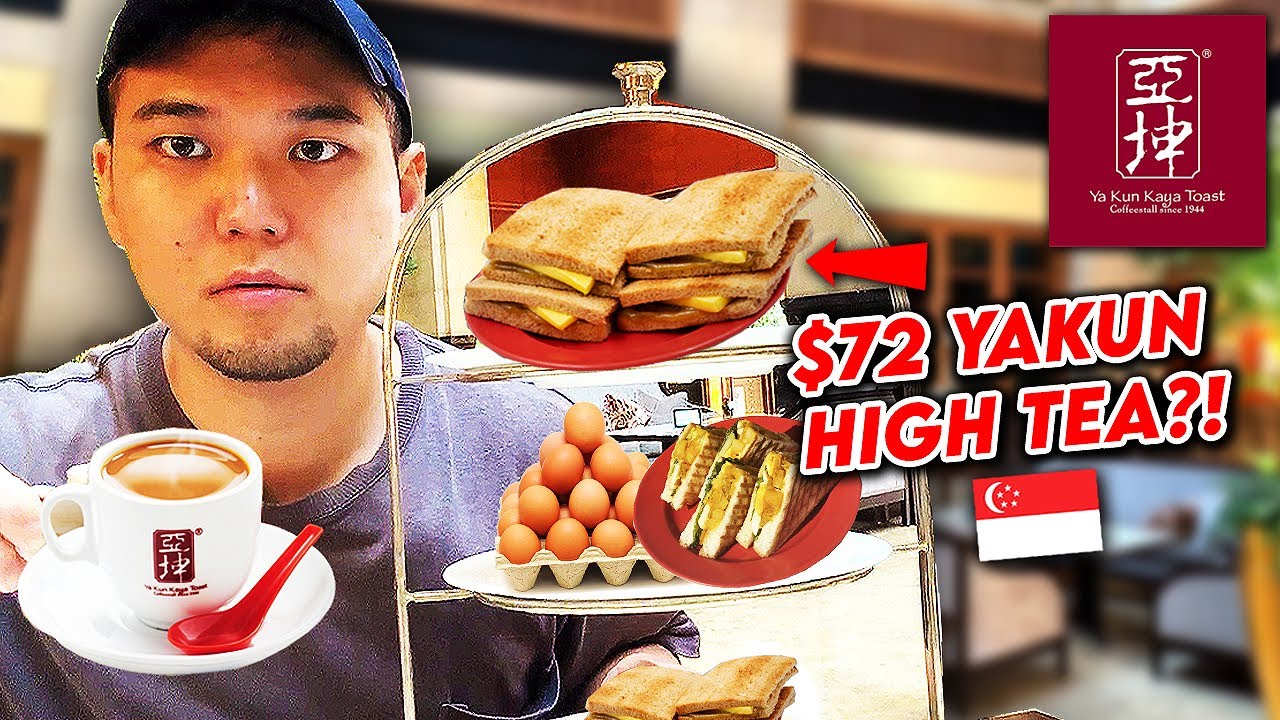 I Try Ya Kun&rsquo;s Shocking NEW $72 High Tea &ndash; MOST Expensive Kopi in Singapore