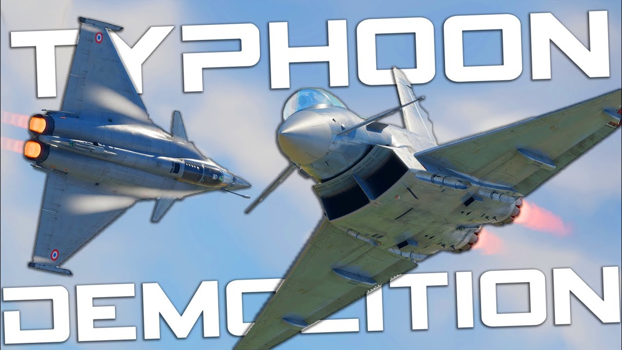 Кто-нибудь, вызовите F-22, чтобы остановить эту штуку (матчи Eurofighter Typhoon 1 на 1)