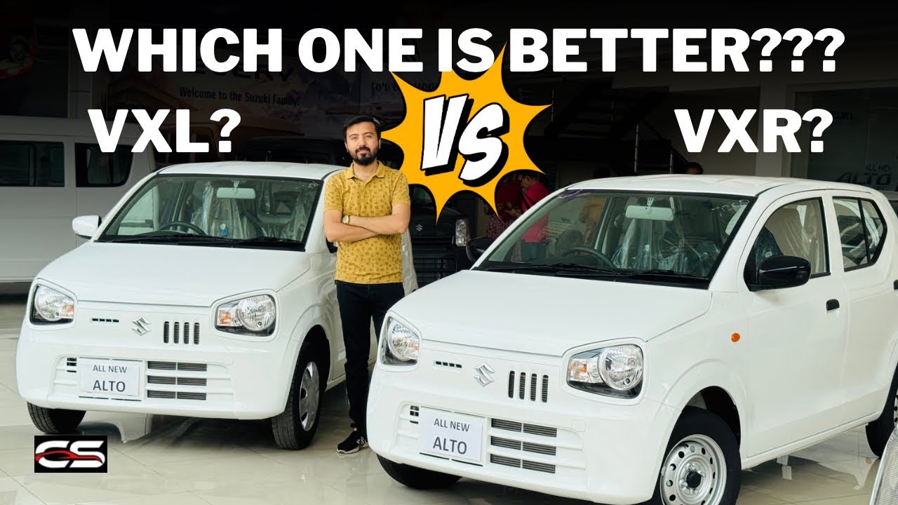 Suzuki Alto VXL Vs Suzuki Alto VXR | which one is better For you?