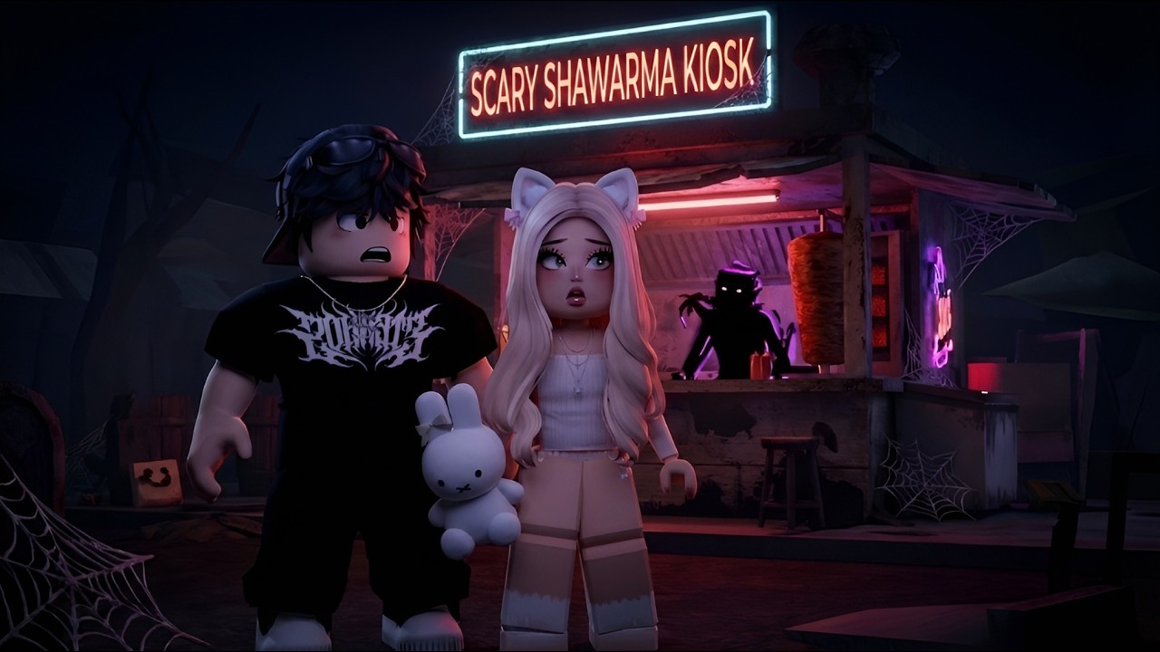 DOPADŁ NAS! (Scary Shawarma Kiosk) | Lusia & Velos