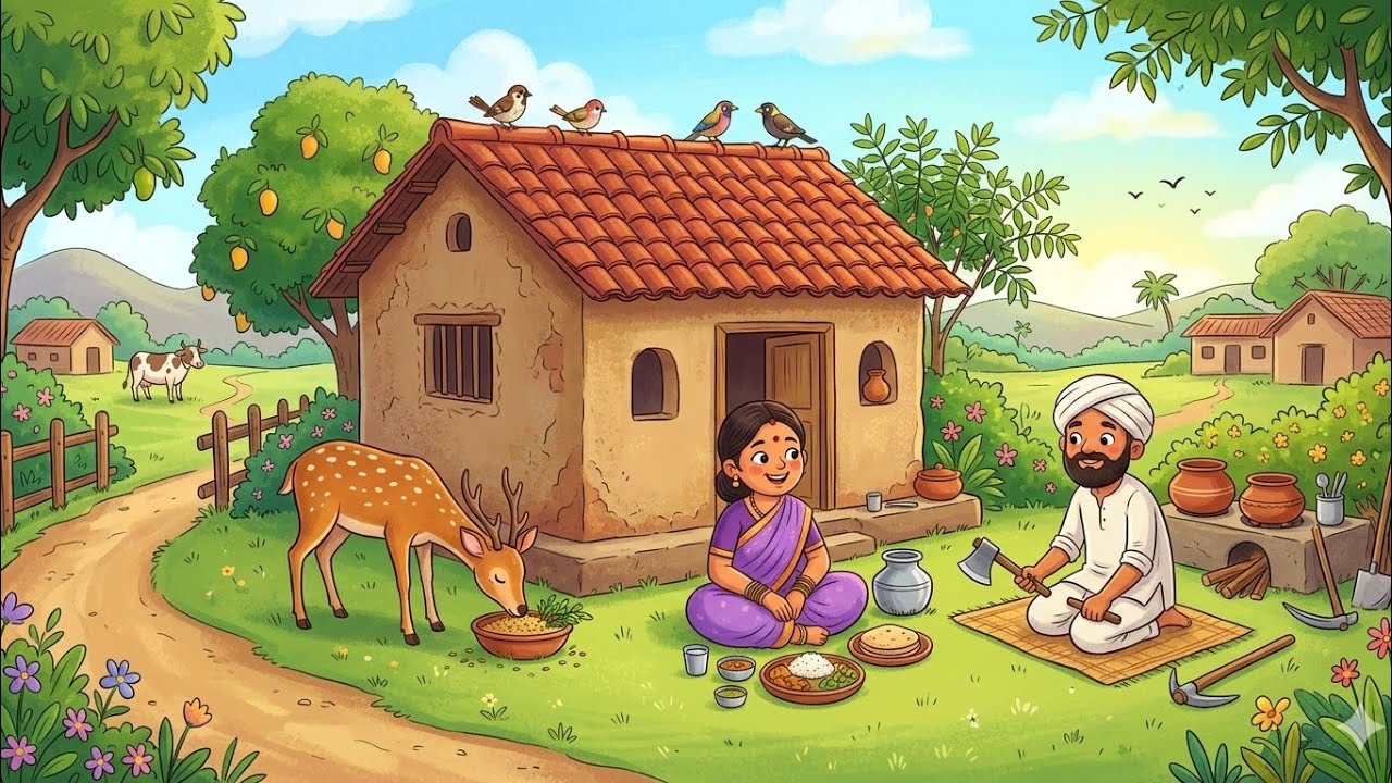 जादुई हिरन और गरीब लोहार| jadui hiran | Hindi Story | Hindi Kahaniya | Moral Stories | cartoon story