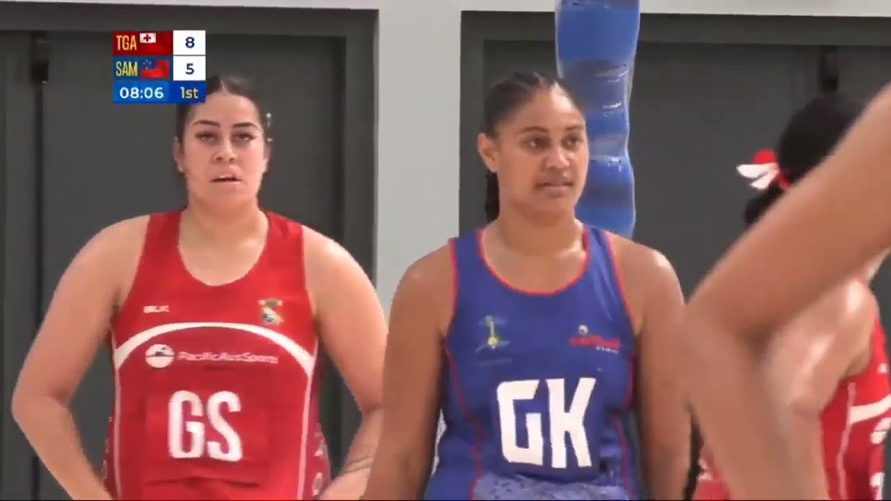 Tonga Vs Samoa Semi-Finals Netball | SOL2023 Pacific Games