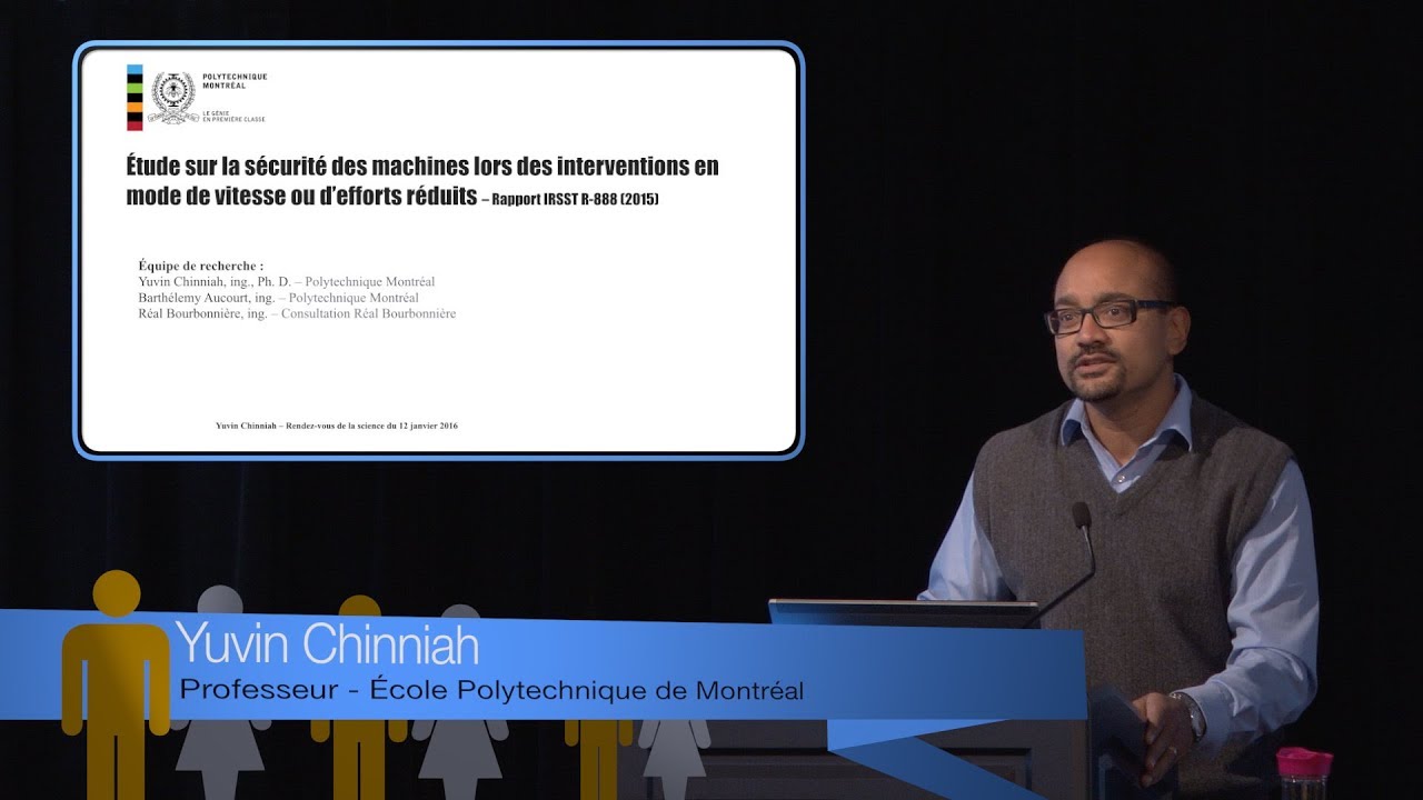Étude sur la sécurité des machines lors des interventions en mode vitesse et/ou efforts réduits
