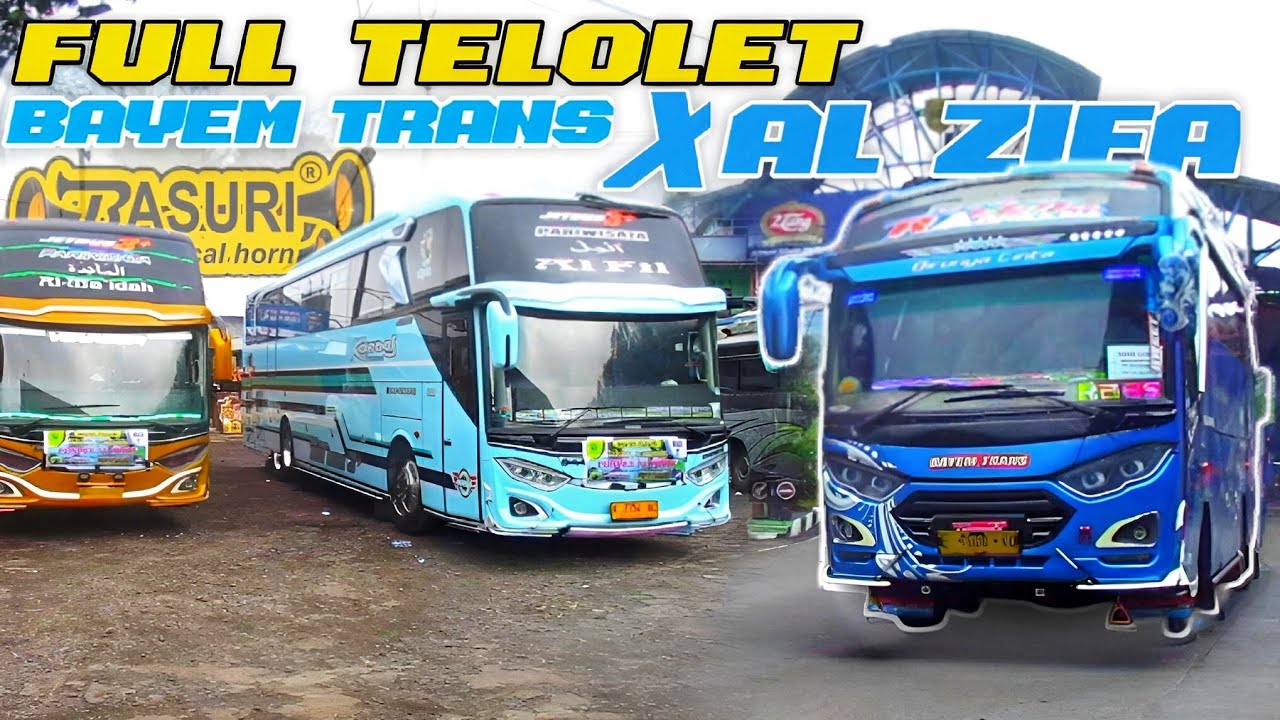 UNIK 🤩 FULL TELOLET BASURI SEPANJANG JALAN !! BAYEM TRANS X KALEBAS X RED WHIT STAR ! Full basuri