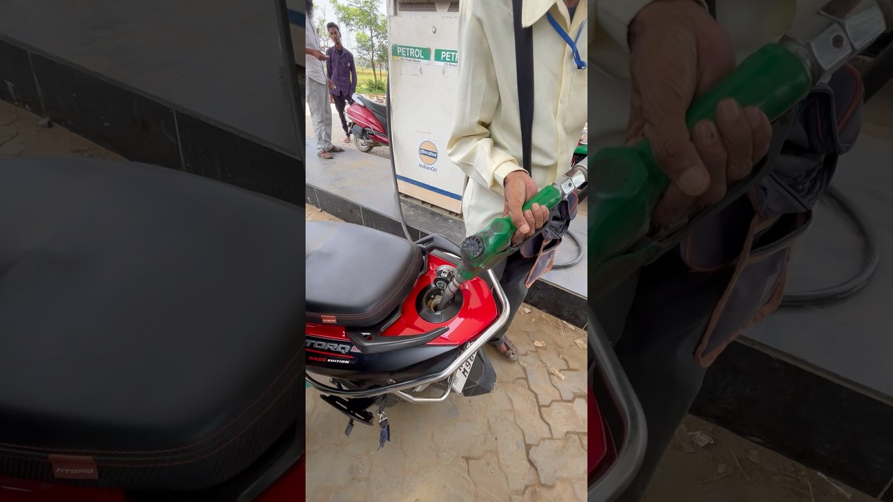 Ntorq kitna mileage deta hai🔥#ntorq #petrol #mileage #dreamriders20