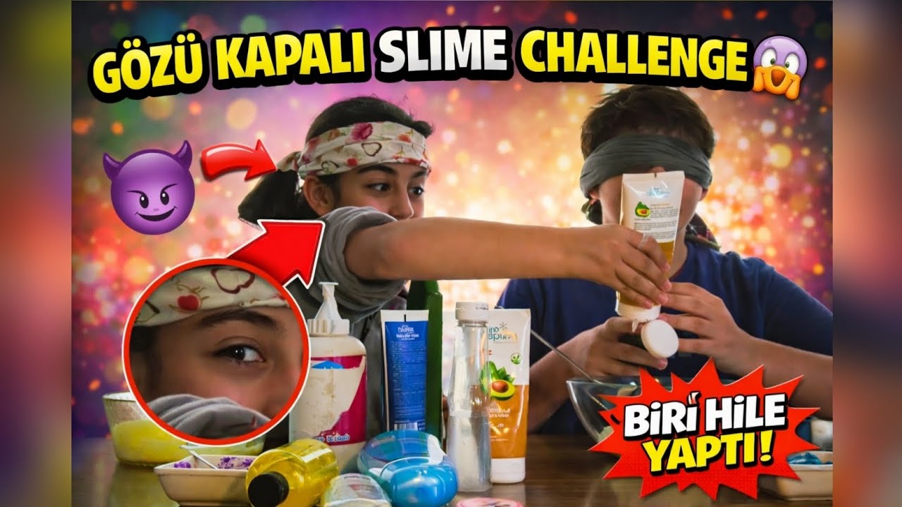 Gözü Kapalı Slime Challenge! (HİLE VAR)