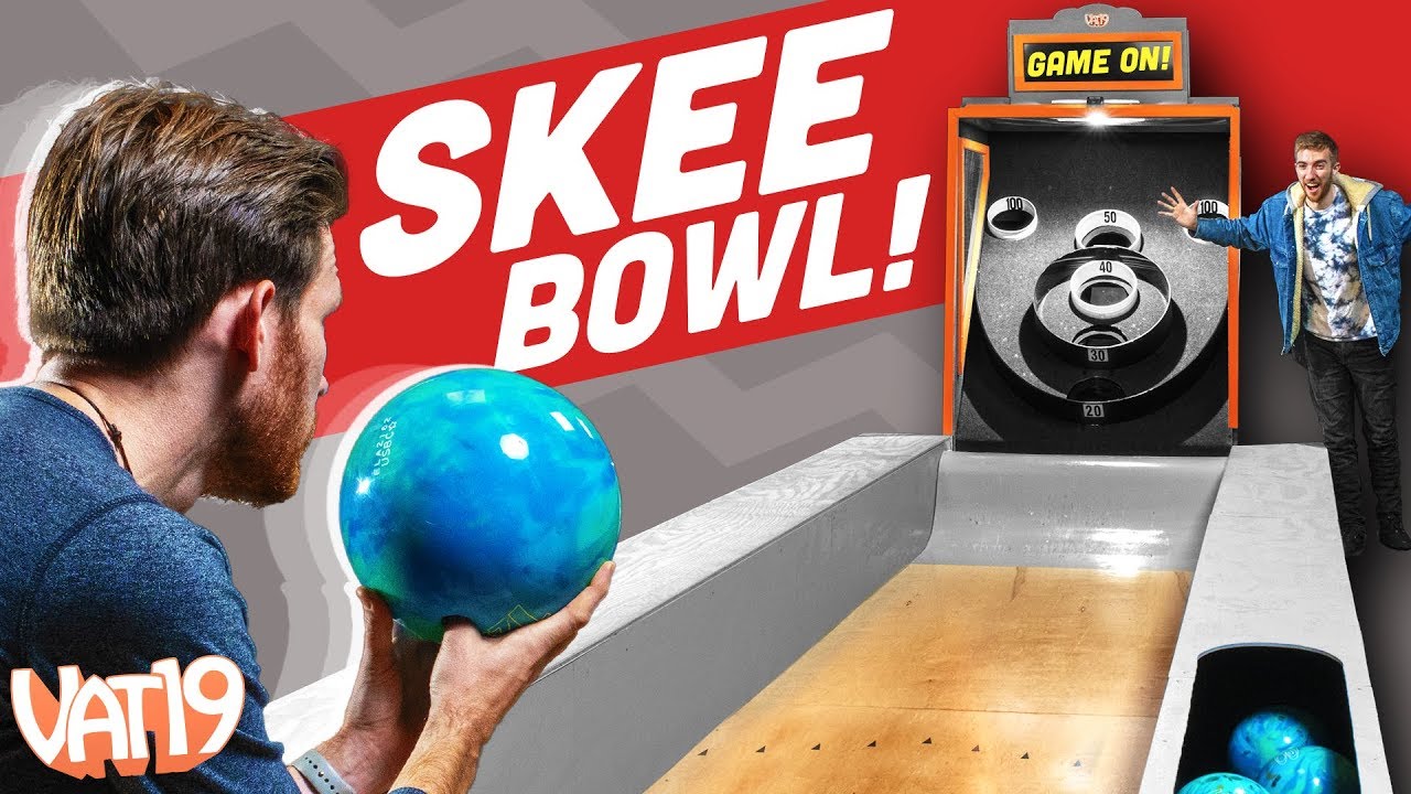 We Played GIANT SKEE-BALL With Bowling Balls!