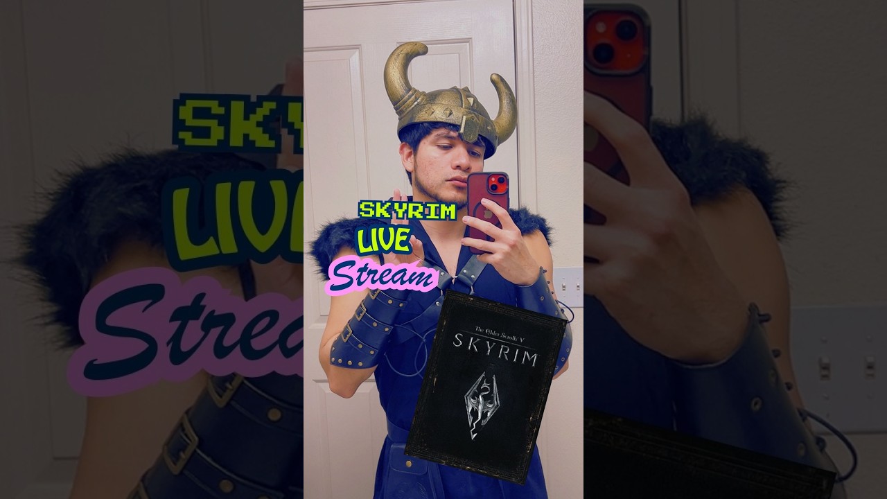 Давайте поиграем в Skyrim! Спонсор: SpongeKing