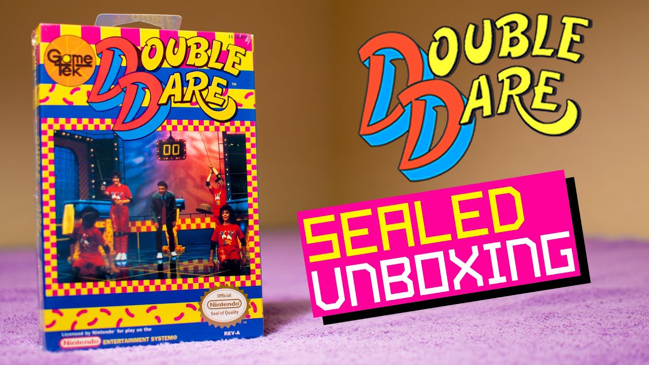 Opening a BRAND NEW Double Dare for the NES - SEALED SUNDAYS