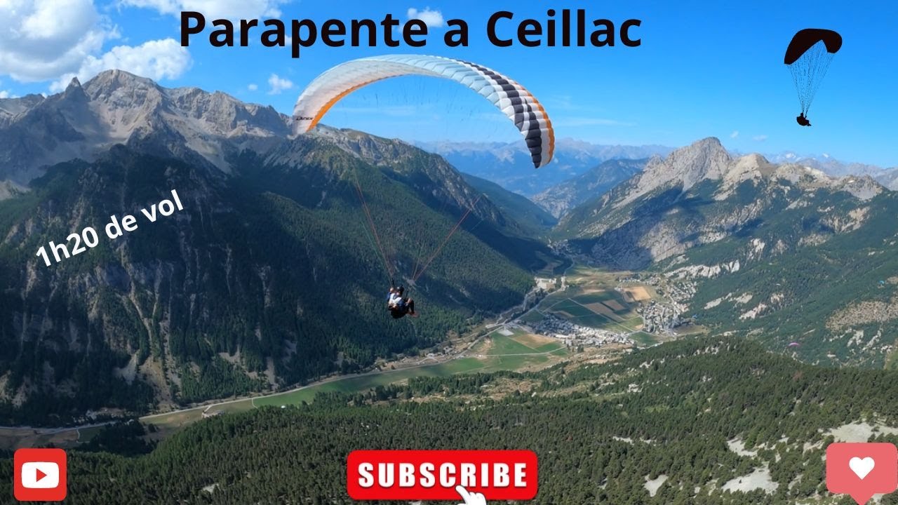 Parapente a Ceillac Aout 2024