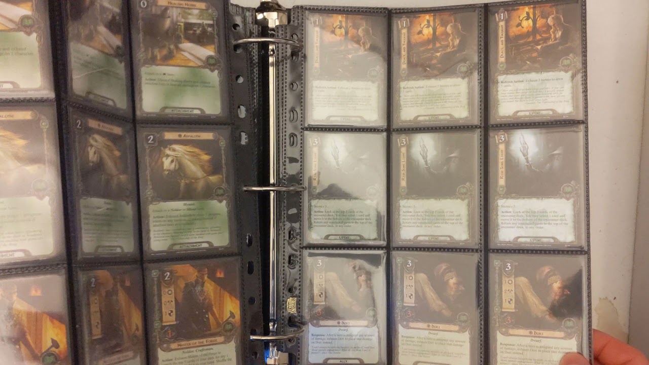 My LOTR LCG Storage system (as of now)