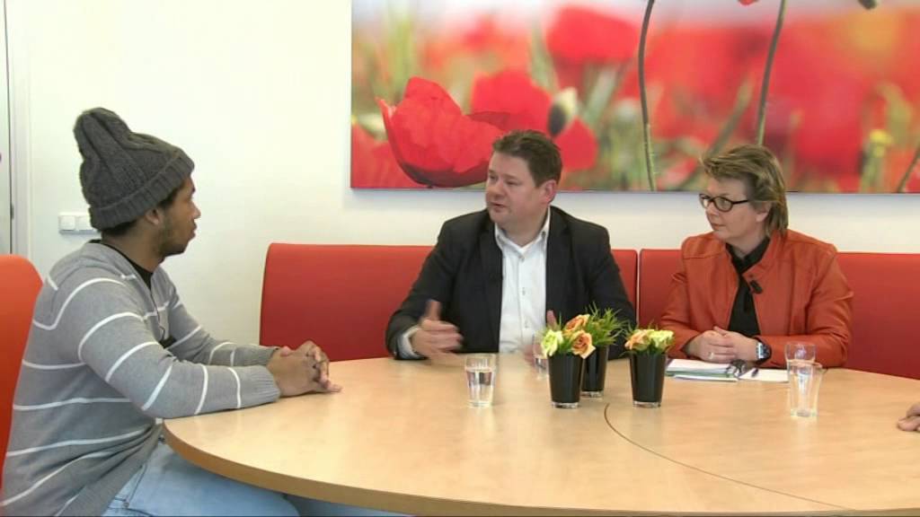 Talkshow Maak het in Brabant maart 2014 met cafe de Kloek en Luctor et Emergo