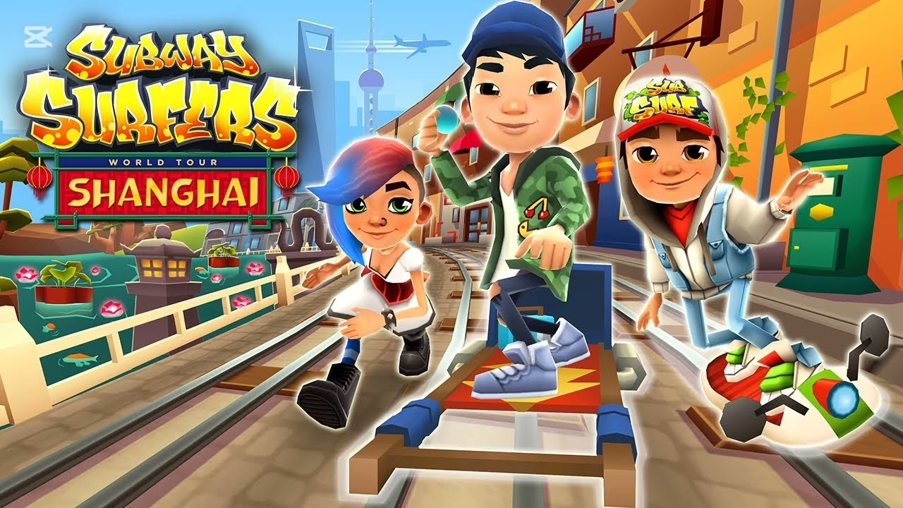 Subway surfers - Gira Mundial 2017 Shanghai /soundtrack completo 