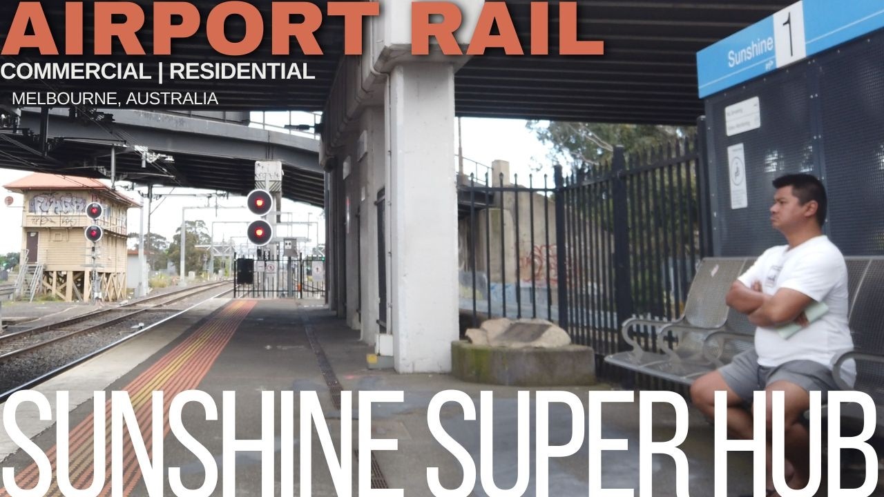 ⁴ᴷ Melbourne Airport Rail Sunshine Superhub worksite tour | Works start early 2026 More Services