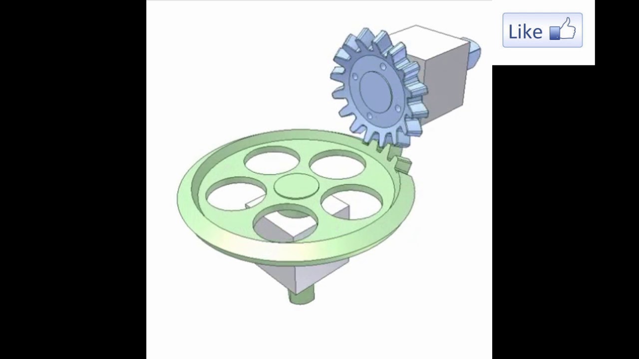 Mechanism,Teeth-uncompleted,Gear,