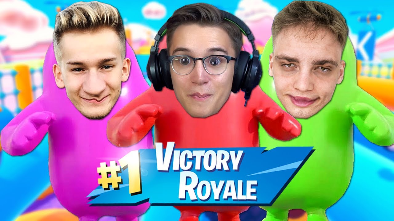 PIERWSZY RAZ ekipy w FALL GUYS | Sheo Kaluch Ospanno