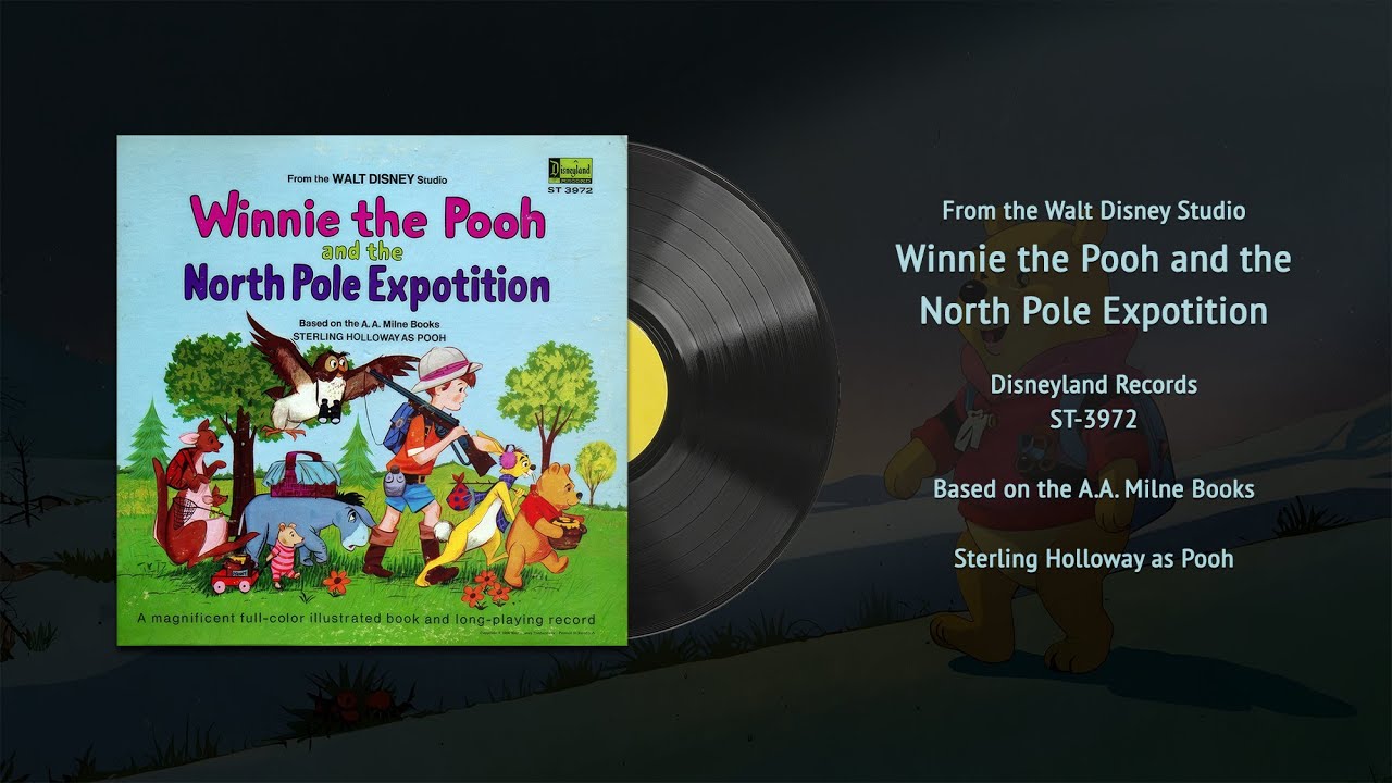 Disney's Winnie the Pooh and the North Pole Expotition (ST-3972) | Vintage Disney Vinyl Restored