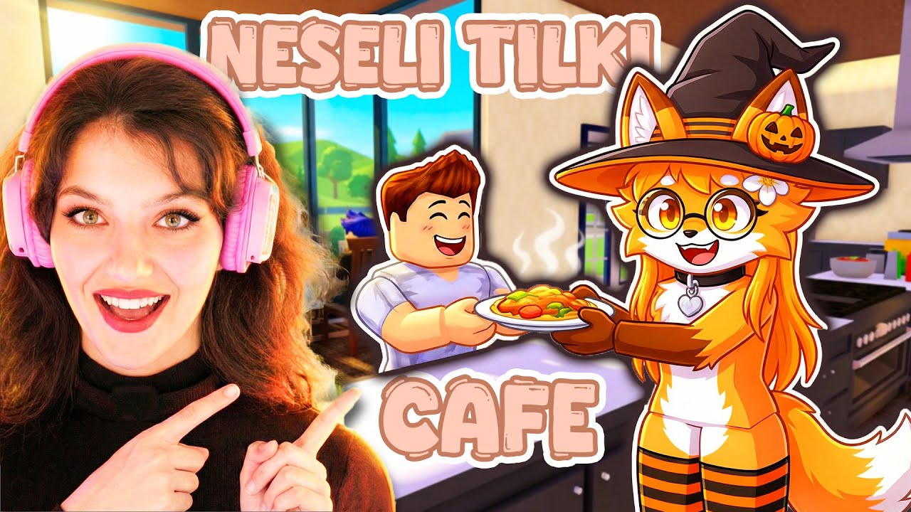 Roblox'ta Kendi Cafemi Açtım! VIP Müşterim Bile Oldu!