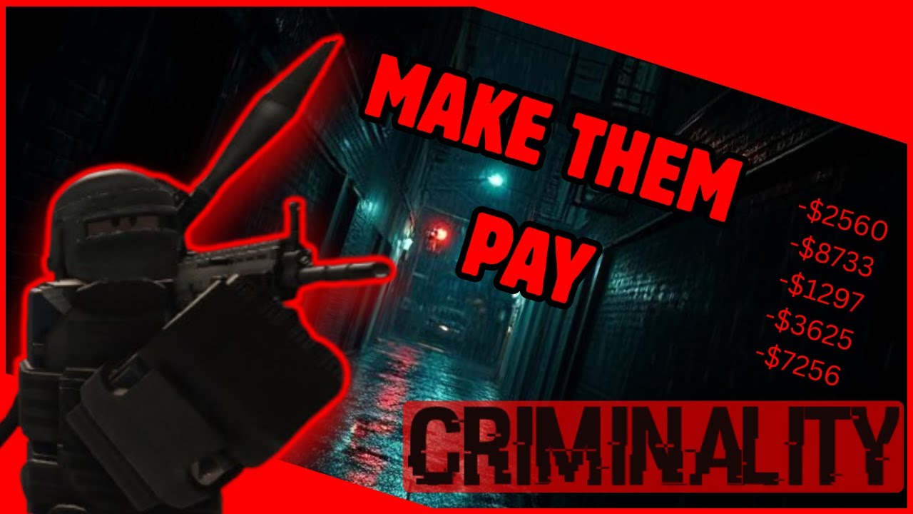 MAKE them PAY!! in Roblox Criminality | A Casual Experience
