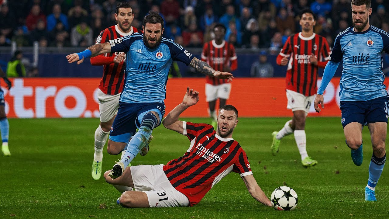 ZOSTRIH | ŠK Slovan Bratislava – AC Milan 2:3
