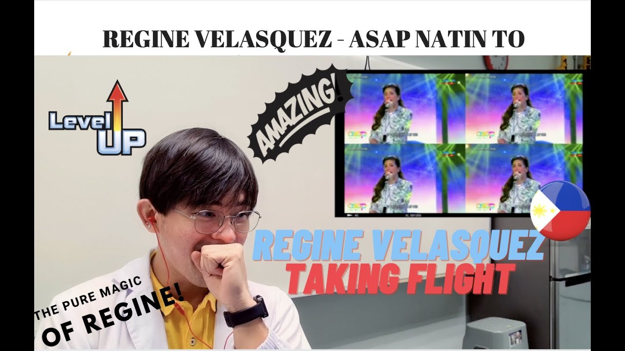 [REAKSYON] MAGICIAN EH! | Regine Velasquez - Taking Flight | ASAP Natin To