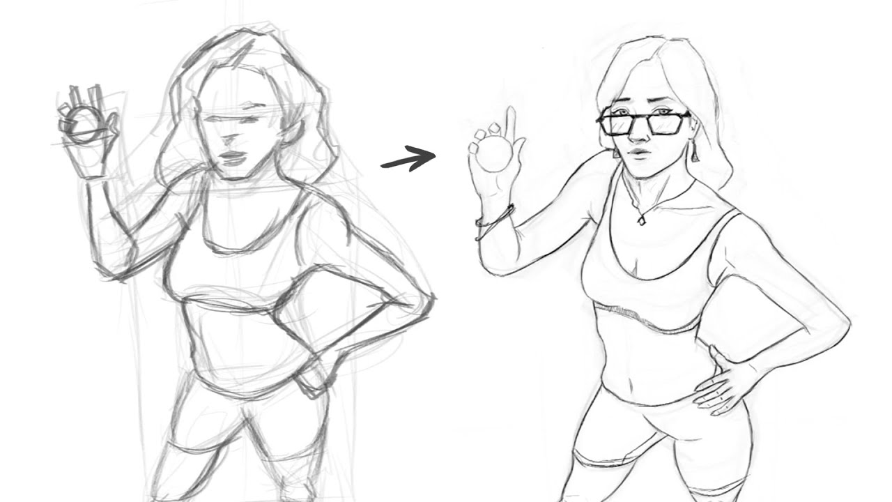 Figure Drawing Practice | Improving Proportions