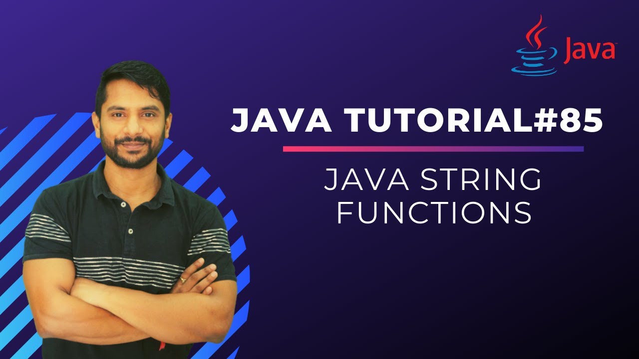 String Functions in Java | Java String Programming | In Hindi