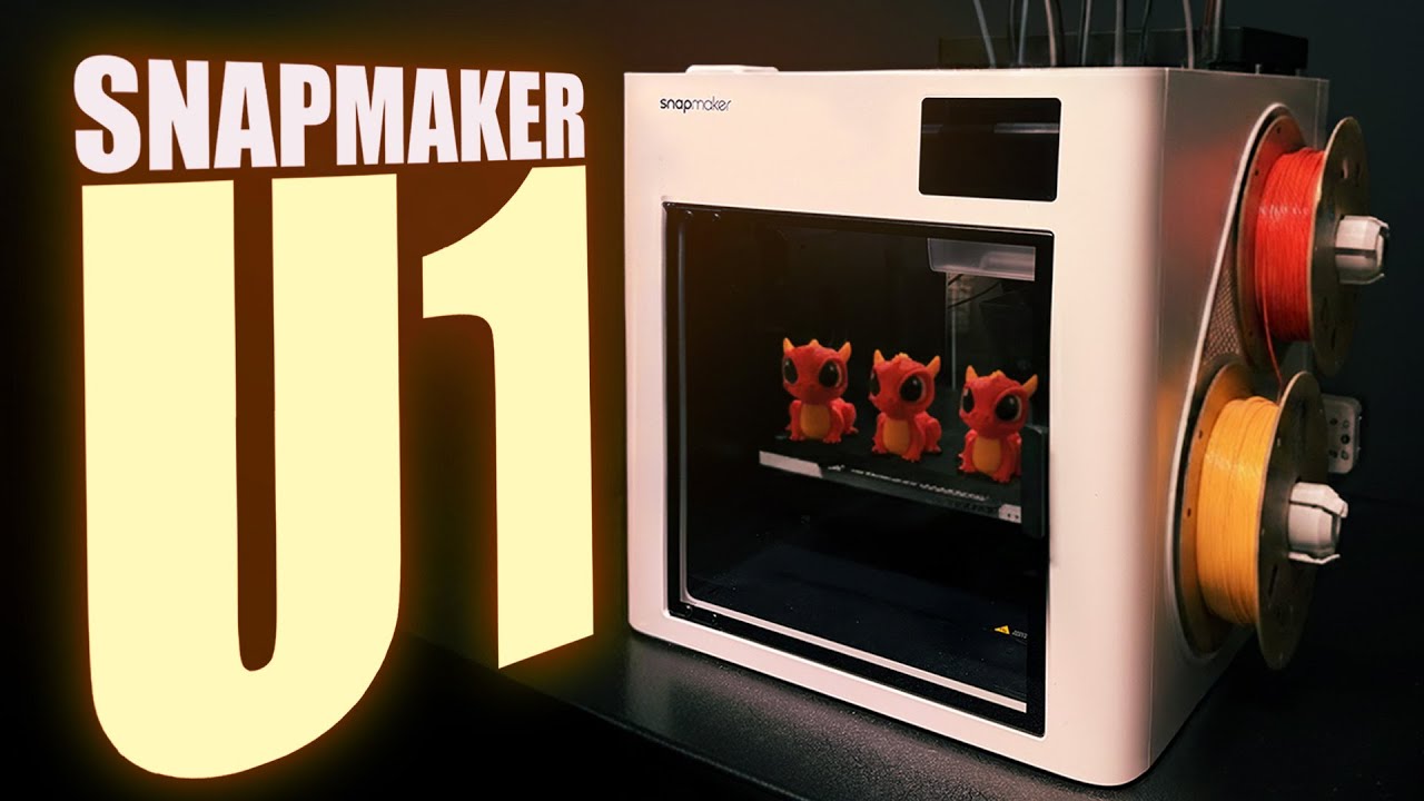 Самый финансируемый 3D-принтер в истории 🤑: Распаковка Snapmaker U1