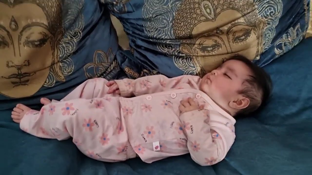 Tiny Baby Sleeping Peacefully | Relaxing Baby Moments || 