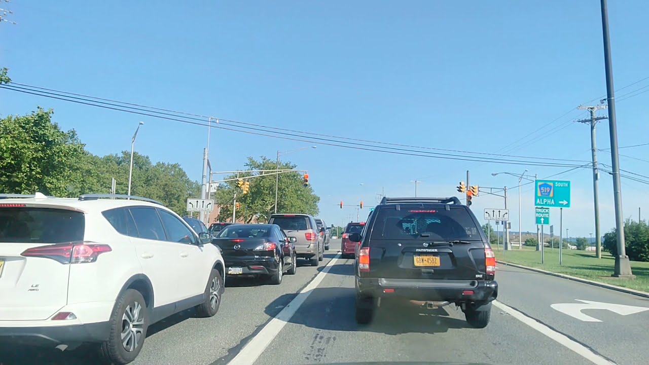 Driving by Phillipsburg, New Jersey