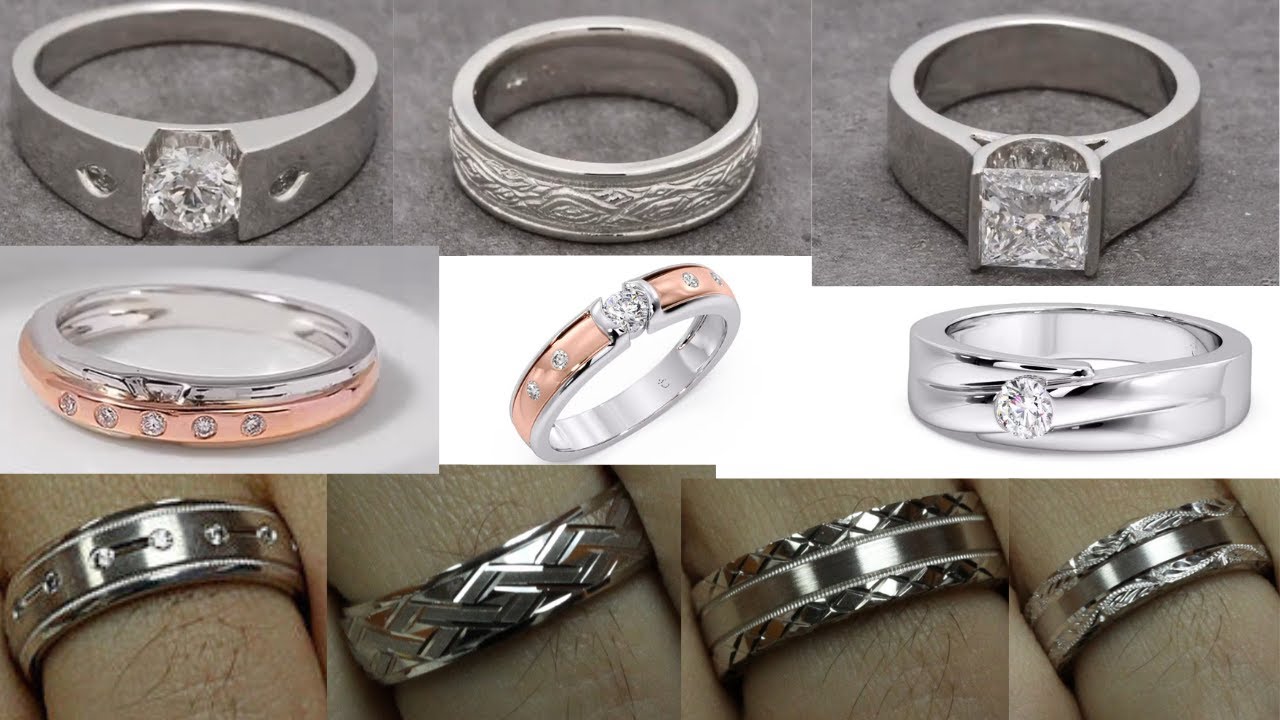 Platinum ring designs for Men 2023 with Weight and price...