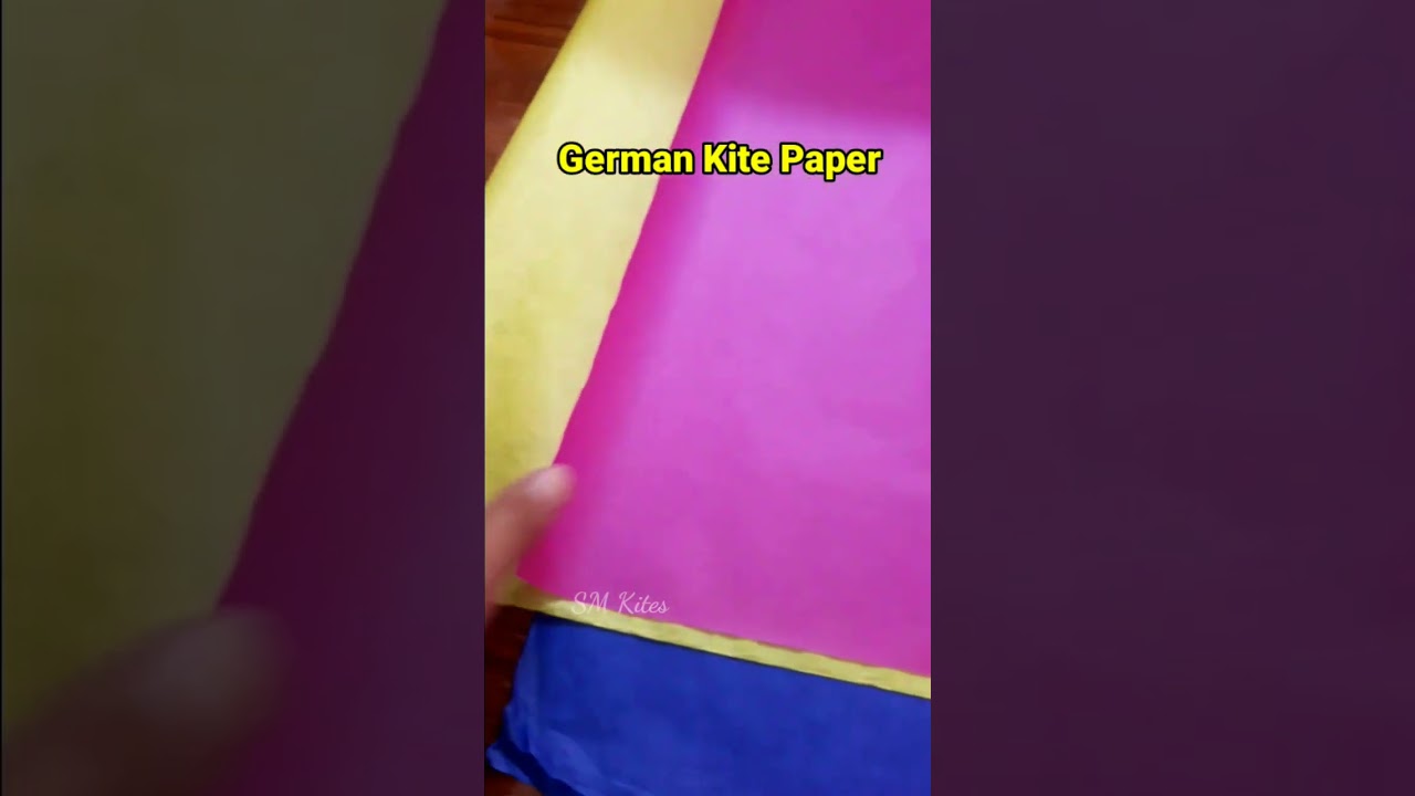 Original German Kite Paper. #SMKites #ytshorts #shorts