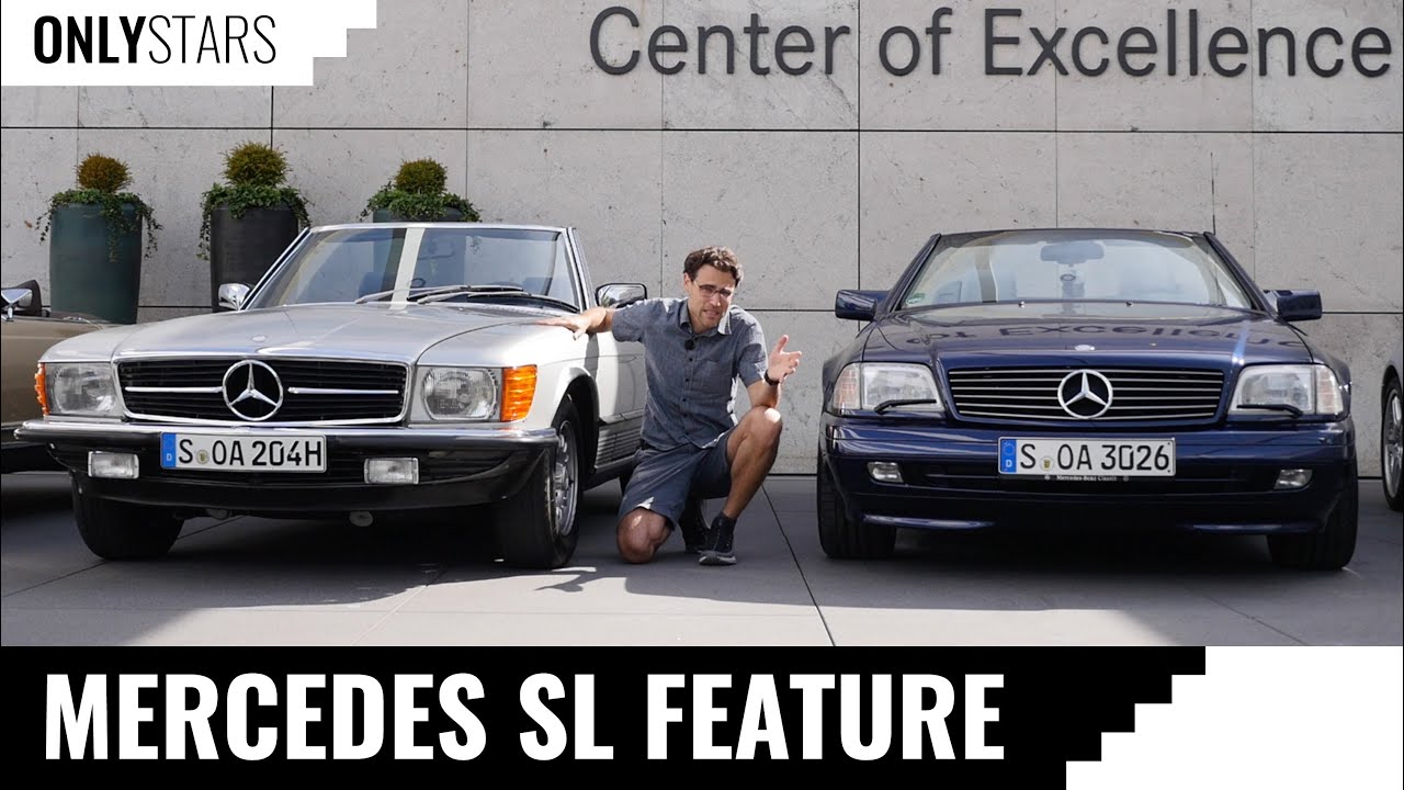 Какой родстер Mercedes SL лучший? Все поколения в одном видео!