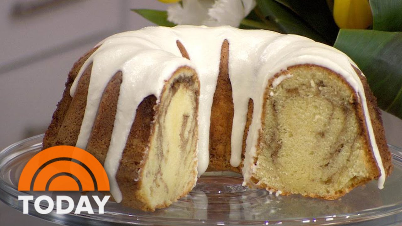 Make This Mouthwatering Cinnamon Roll Pound Cake | TODAY