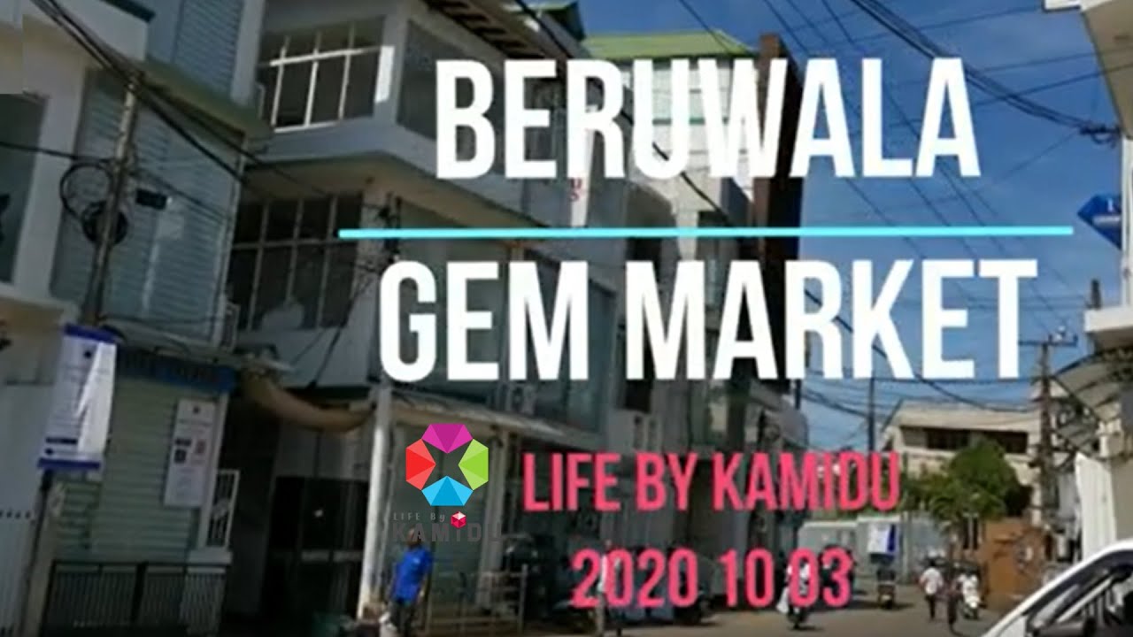 BERUWALA GEM MARKET IN SRI LANKA  China fort beruwala Sri lanka Gems Market Gem Travel Vlog