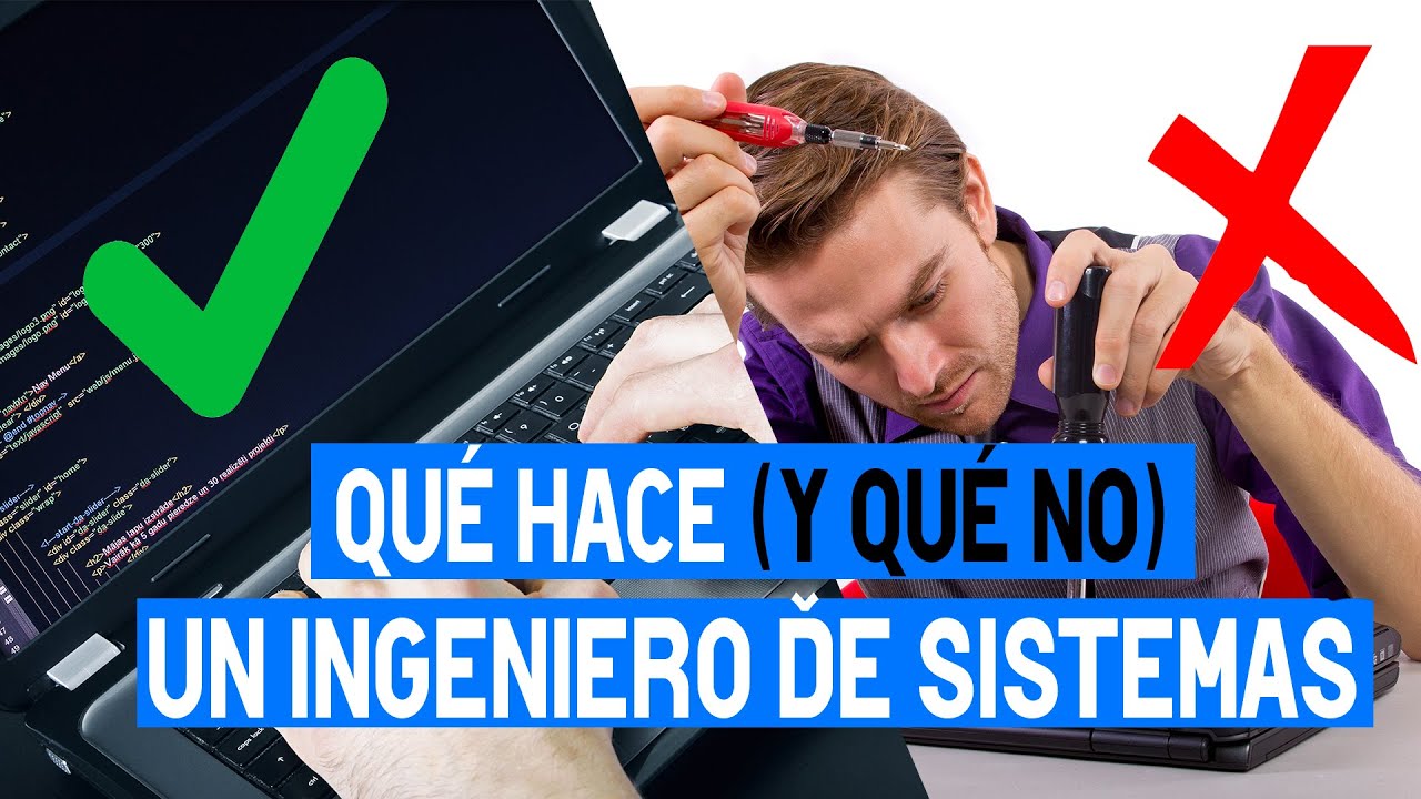 👨‍💻🦇 ¿QUÉ HACE UN INGENIERO DE SISTEMAS? -  LA VERDAD sobre la Ingenieria de Sistemas 😱 👨‍💻
