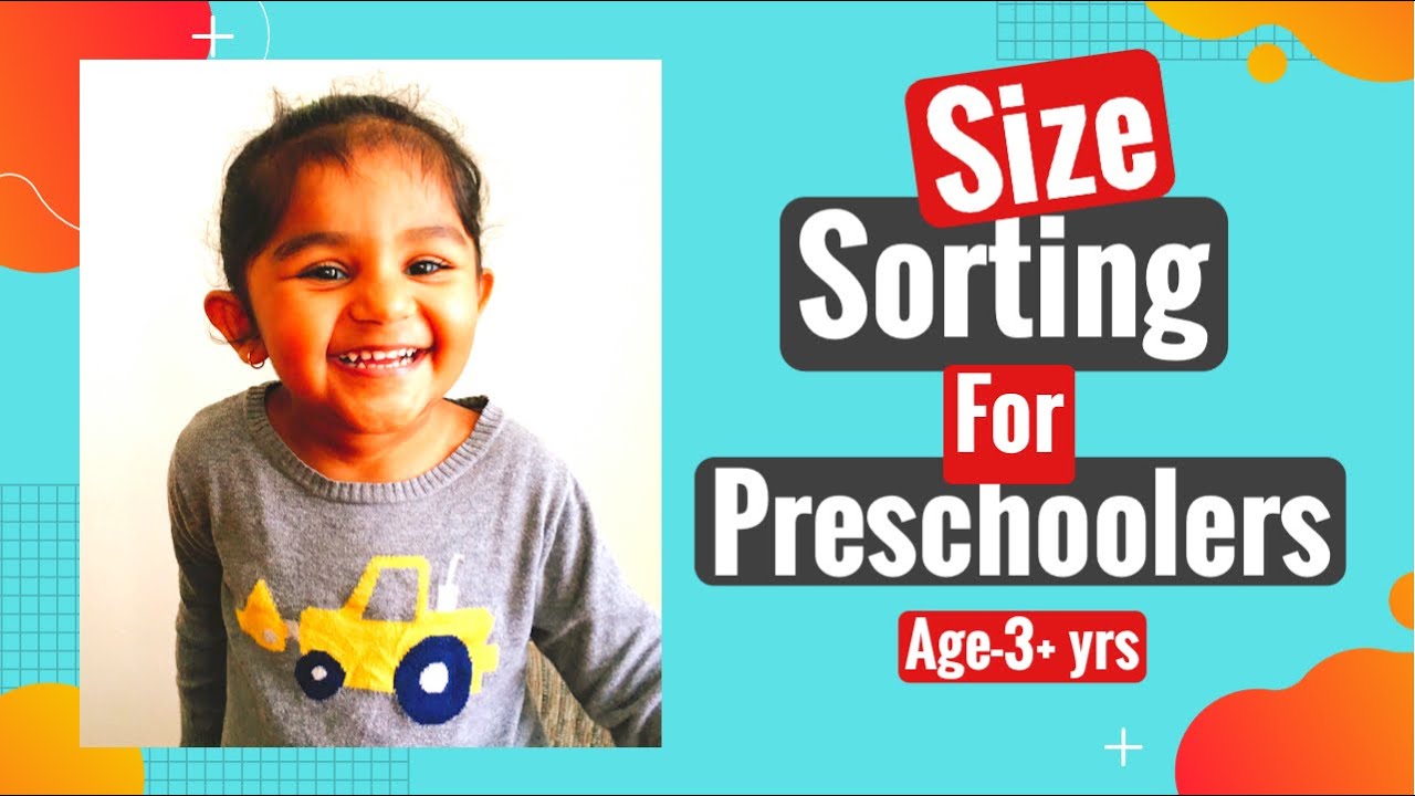 Sorting By Size Activities For Preschoolers/Learn Sizes-Small Medium And Large/Size Comparisons