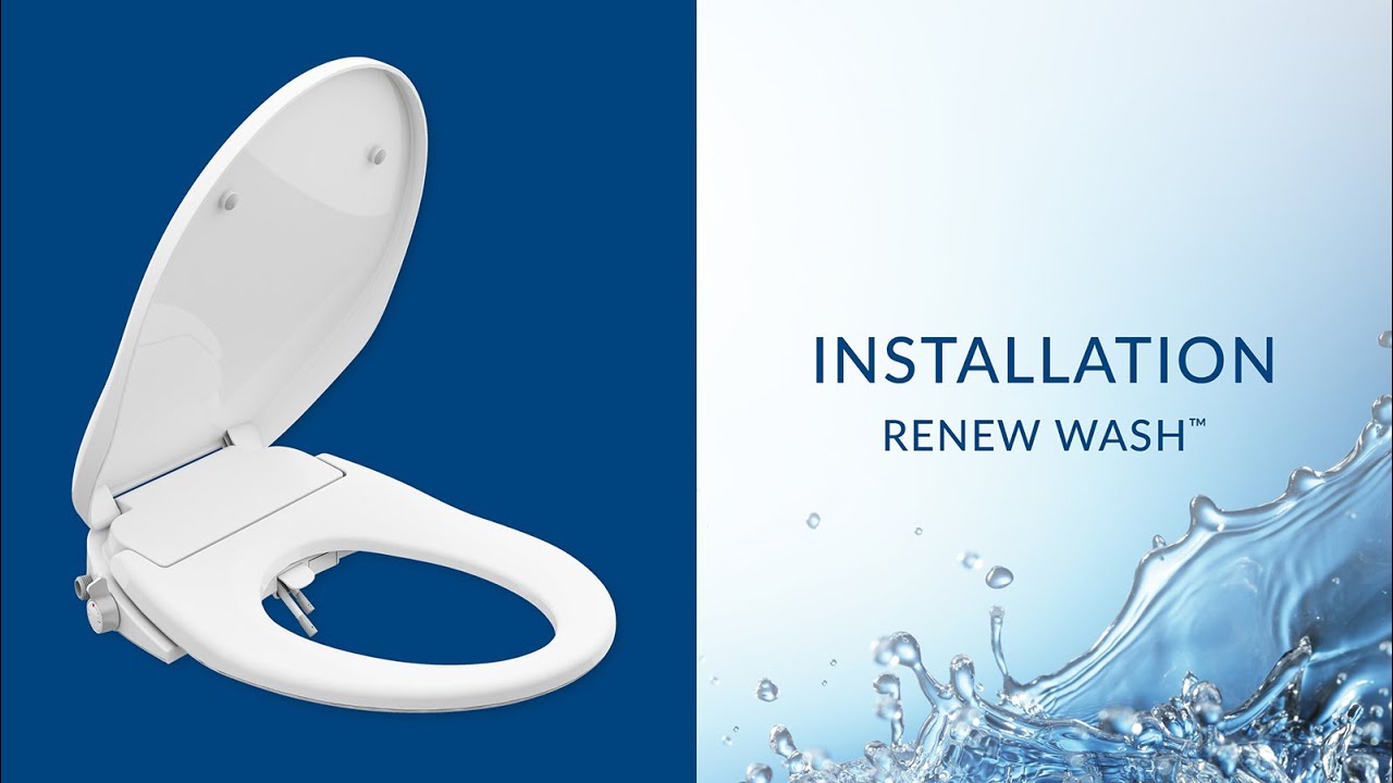 Renew Wash™ Electric Bidet Installation & Instructions
