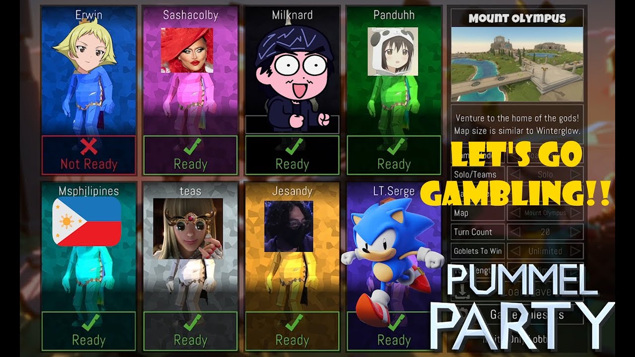 LET'S GO GAMBLING! - Pummel Party Full Board feat. Jesandy