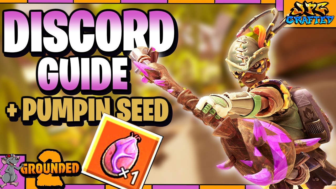 GROUNDED 2 - How To Get The New Discord Bow! Plus Pumpin Seeds In Toxic Tangle Winter Update