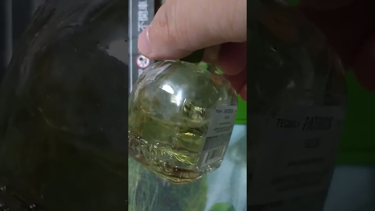 PATRON Silver TEQULIA 50ml with box