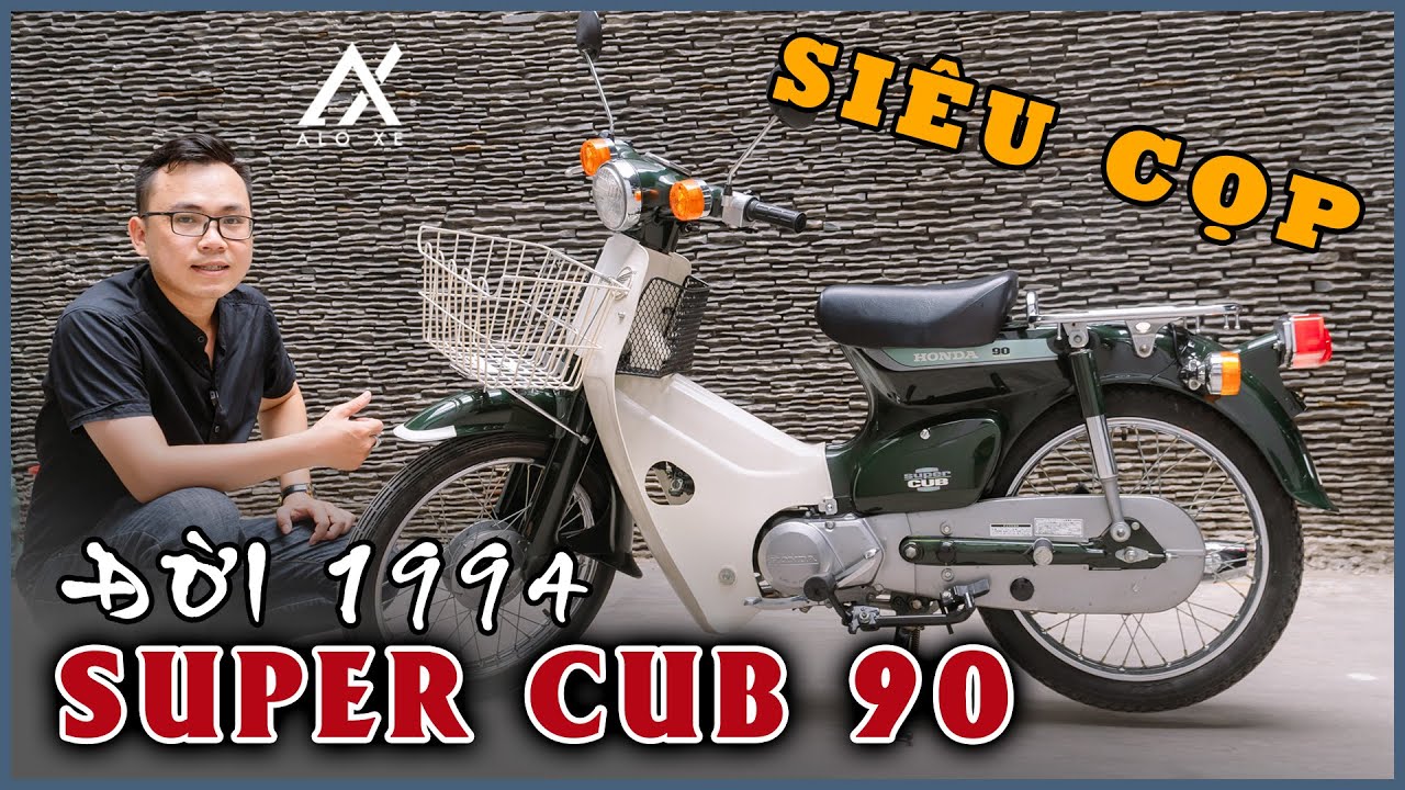 Super Cub 86 90cc Đời 1994 Xanh Ve Chai Zin Đẹp, Siêu Cọp | Giấy tờ sang tên Toàn Quốc | Alo Xe