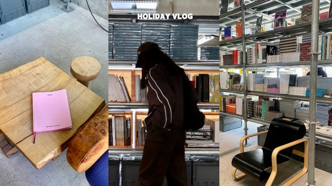 VLOG_ 東京に新しくできたSKAC🎨（SKWAT KAMEARI ART CENTRE）に行ってきた｜亀有/カフェ/ランチ🍔