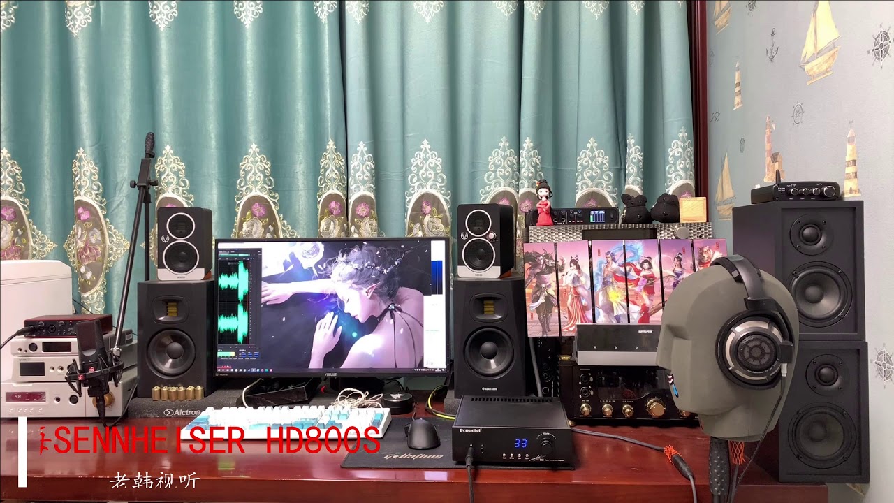 hifiman HE6 VS HE6SE VS HD800S Sound Demo