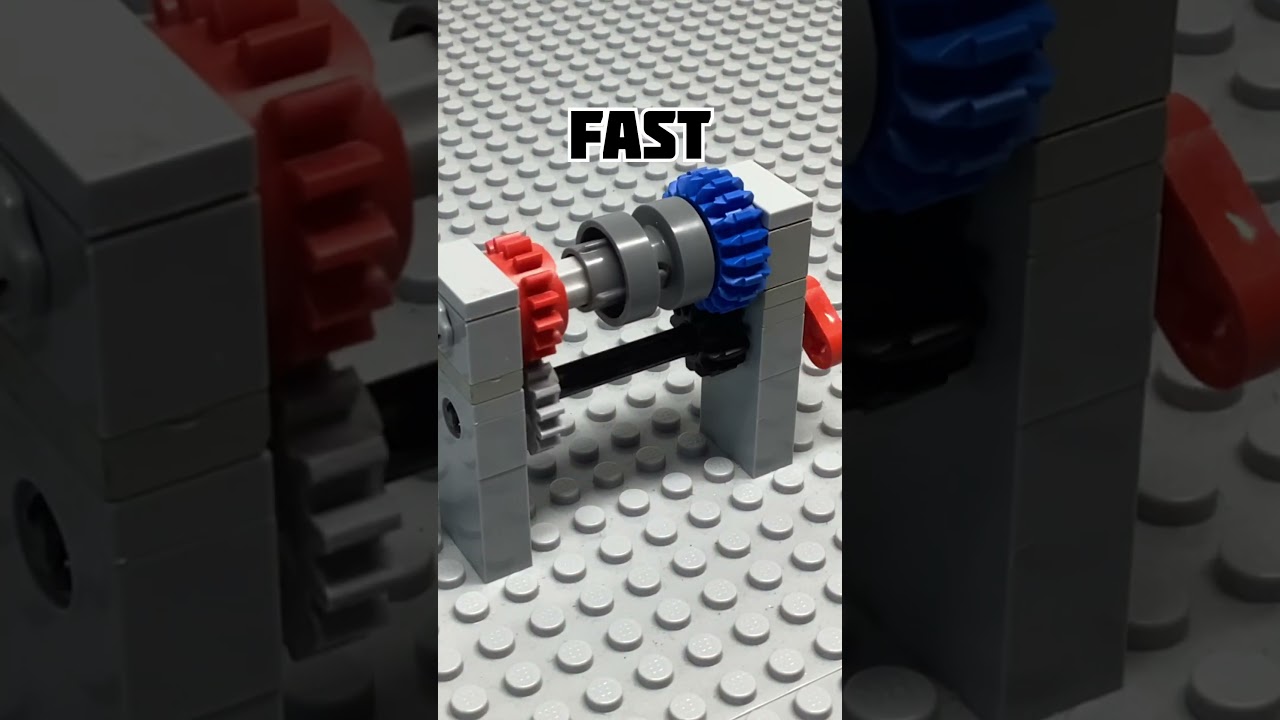 3 simple Lego 2 speed gearboxes for everyone  #physics