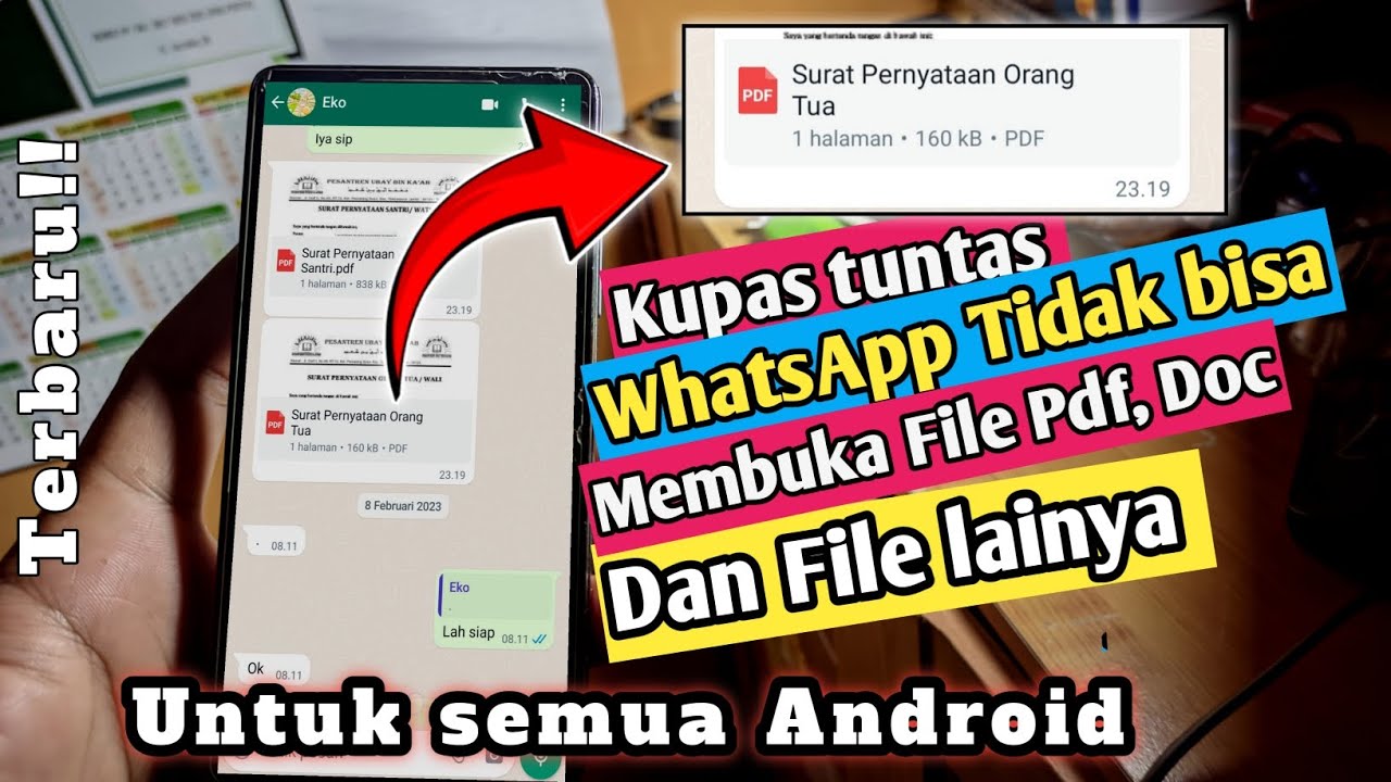 Как решить проблему невозможности открыть PDF-файлы в WhatsApp | Файлы WhatsApp, которые невозмож...