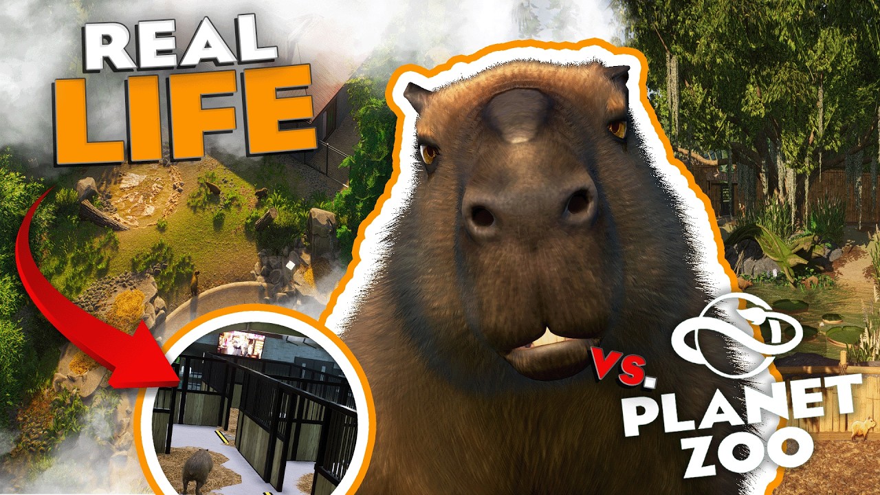🌴 Building a Capybara Habitat in Planet Zoo, But I Need To Follow AZA Guidelines
