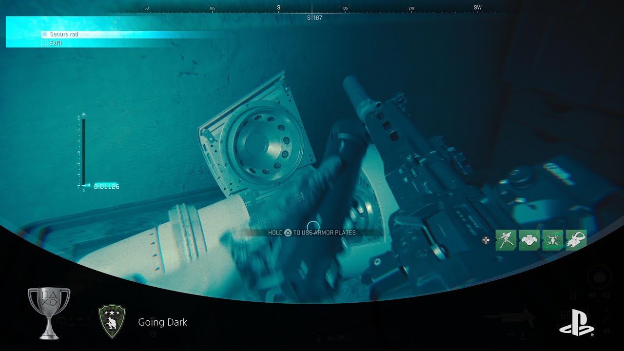 Call of Duty MW2 Easy  going Dark trophy / achievement