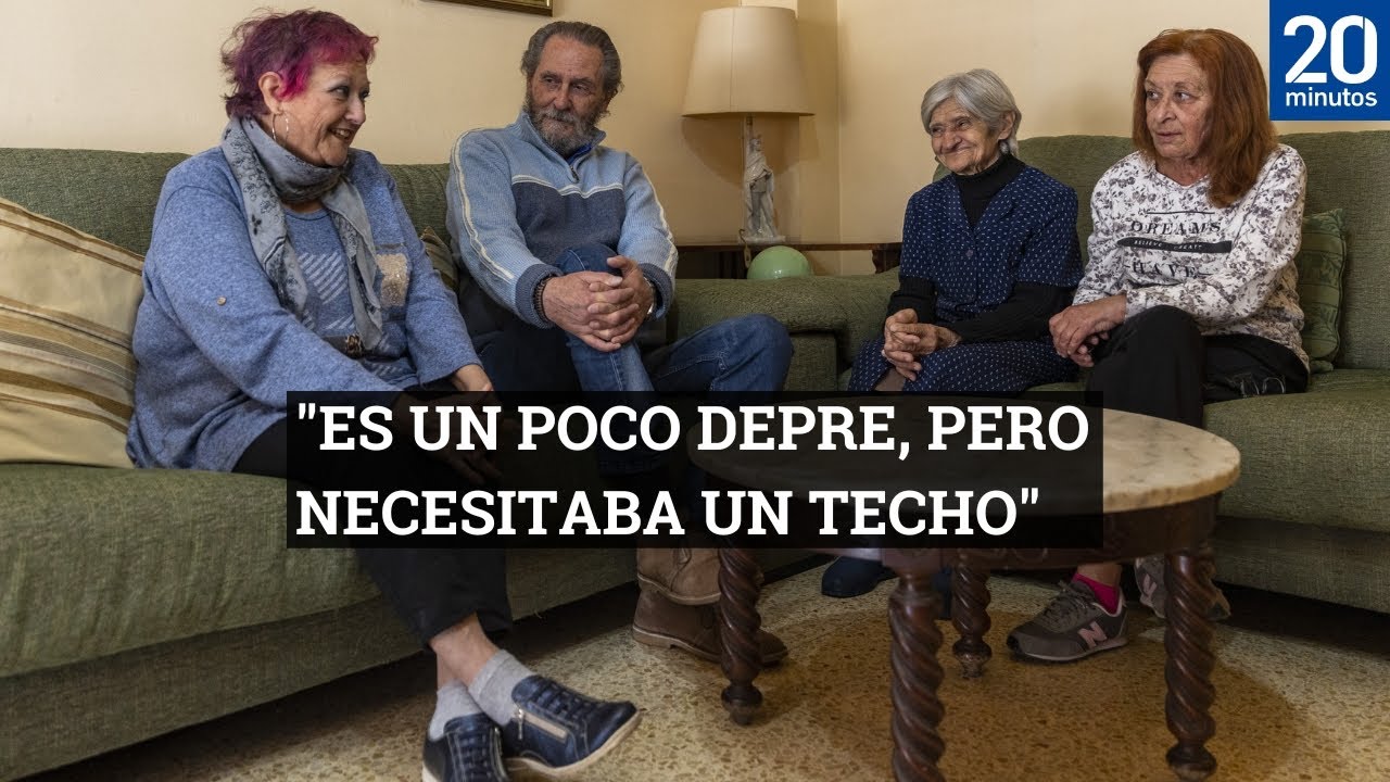 Compartiendo piso también en la vejez: Así empezaron a vivir juntos Encarna e Isidro